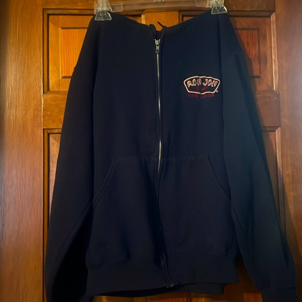 Navy Ron Jon Resorts Zip down hoodie